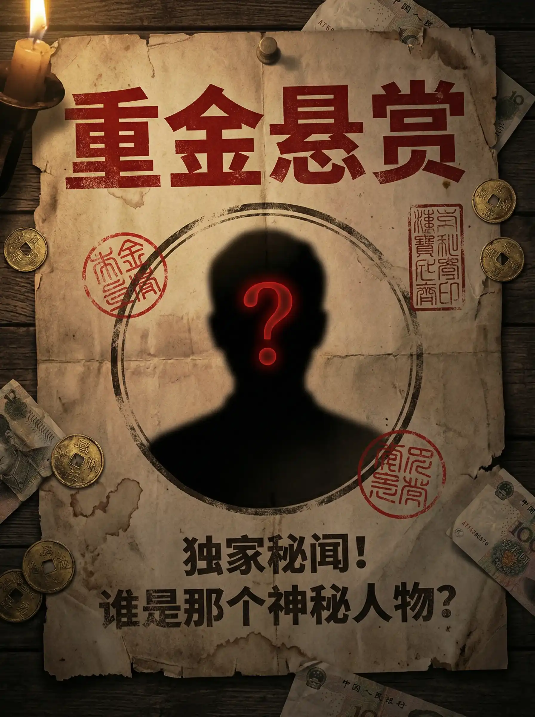 五一吃瓜 - 重金悬赏线索征集令